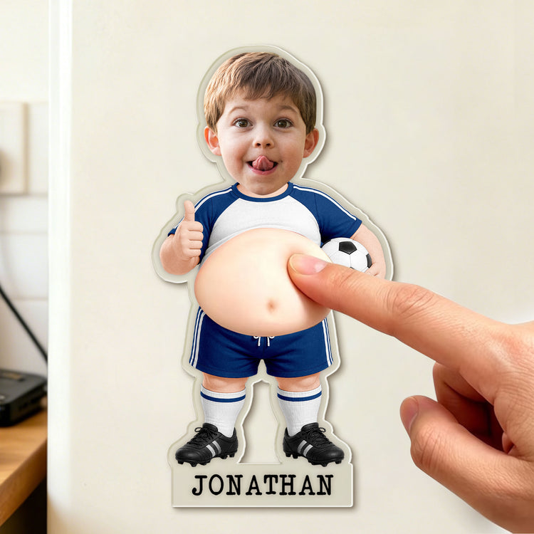 Custom-Funny-Face-3D-Squishy-Belly-Sport-Lovers-Personalized-Fridge-Magnet-2