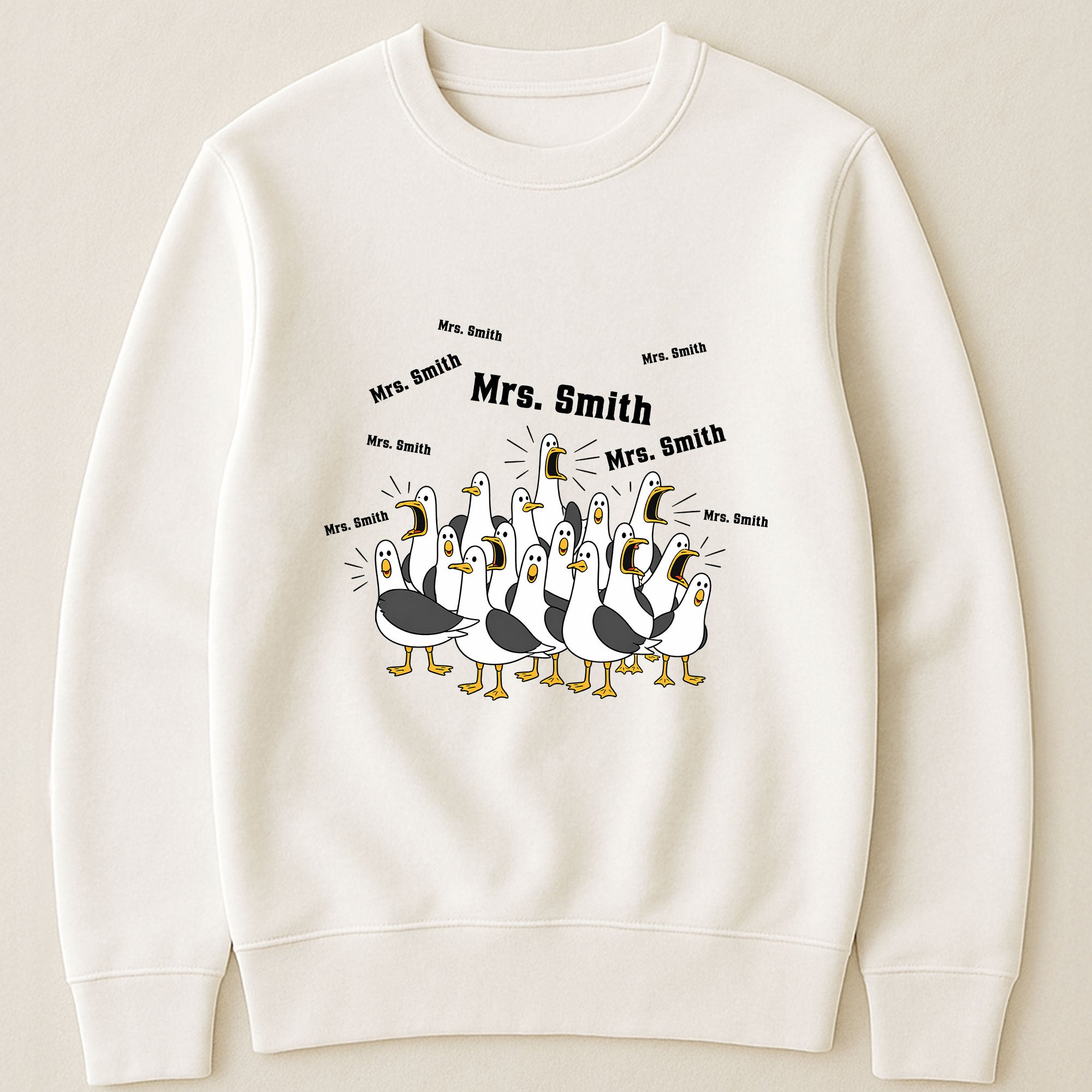 Custom-Funny-Seagulls-Teacher--Personalized-Shirt-3