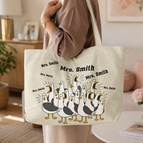Custom-Funny-Seagulls-Teacher-Personalized-Tote-Bag-3