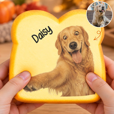 Custom Funny Selfie Pet Photo For Pet Lovers - Personalized Squishy Toy