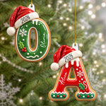 Custom-Gingerbread-Letter-For-Family,-Kids-Stocking-Tag-3D-Relief-Acrylic-Personalized-Ornament-2