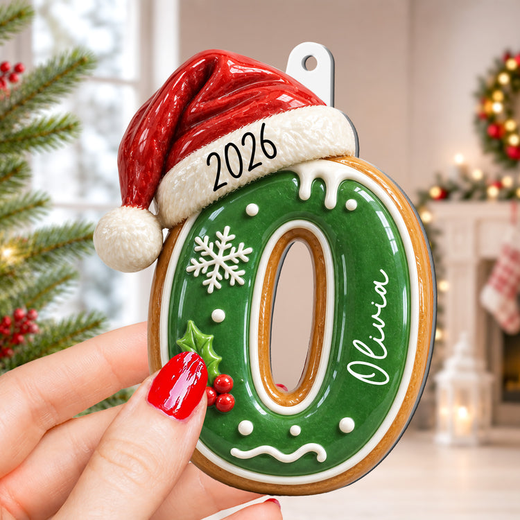 Custom-Gingerbread-Letter-For-Family,-Kids-Stocking-Tag-3D-Relief-Acrylic-Personalized-Ornament-4