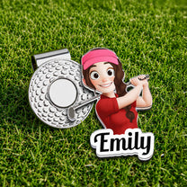 Custom-Golf-Character,-Name-And-Face-Gift-For-Golf-Players,-Golf-Lover-Personalized-Golf-Ball-Marker-1