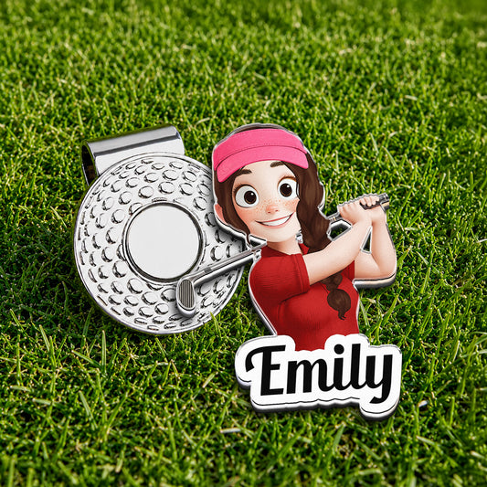 Custom-Golf-Character,-Name-And-Face-Gift-For-Golf-Players,-Golf-Lover-Personalized-Golf-Ball-Marker-1