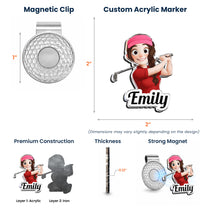 Custom-Golf-Character,-Name-And-Face-Gift-For-Golf-Players,-Golf-Lover-Personalized-Golf-Ball-Marker-5
