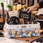 Custom-Guitar-Gift-For-Guitarist,-Guitar-Lovers,-Guitar-Bass-Personalized-Storage-Basket-3