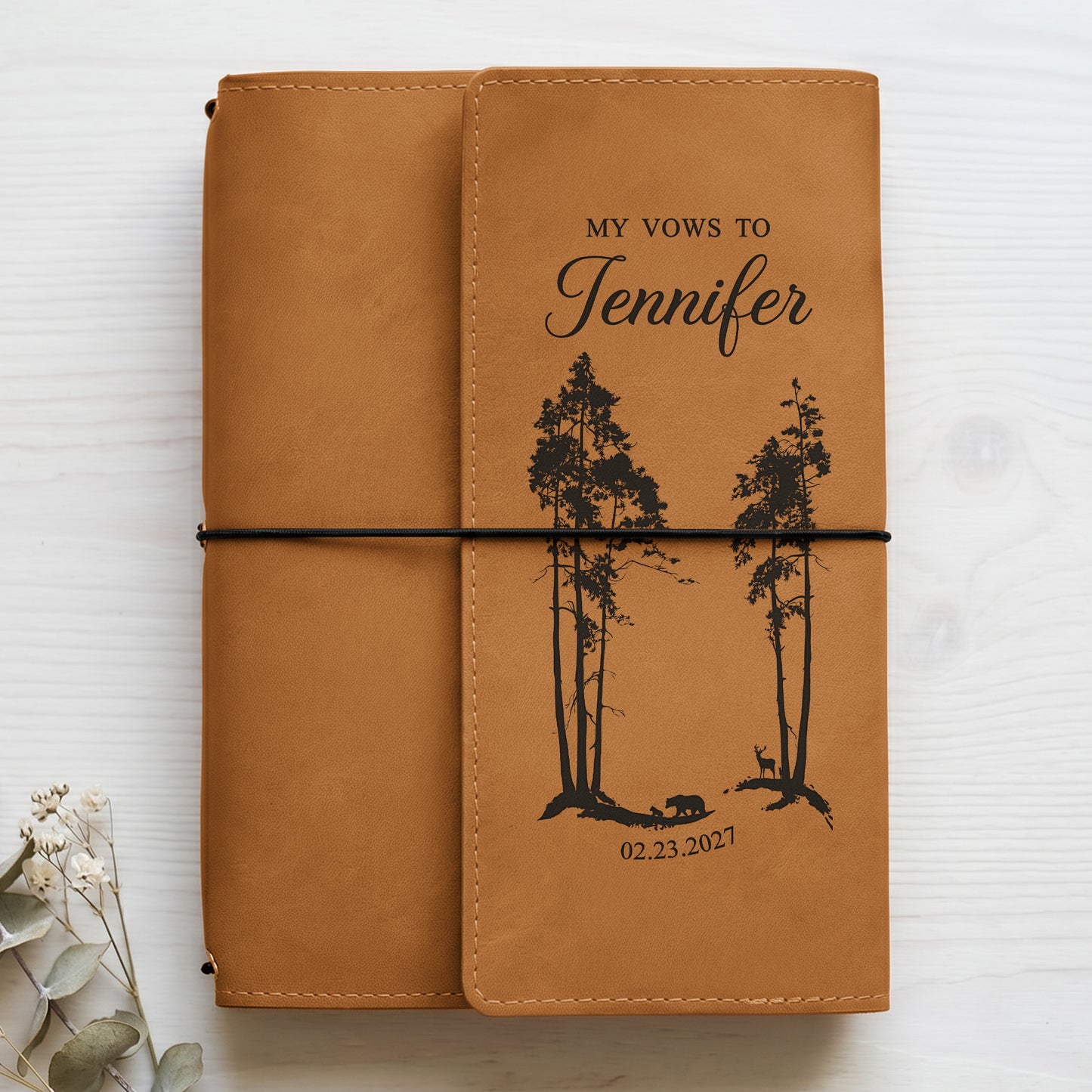 Custom-His-And-Her-Vow-Wedding-Speech-Keepsake-Elegant-&-Luxury-Bride-&-Groom-Gifts-Personalized-Notebook-Cover-4