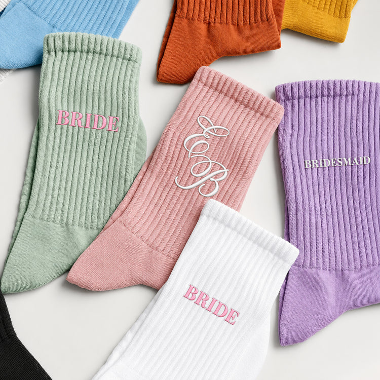 Custom-Initial-Bridesmaid-Bride-Gifts-For-Her-Wedding-Gifts-Personalized-Embroidered-Socks-2
