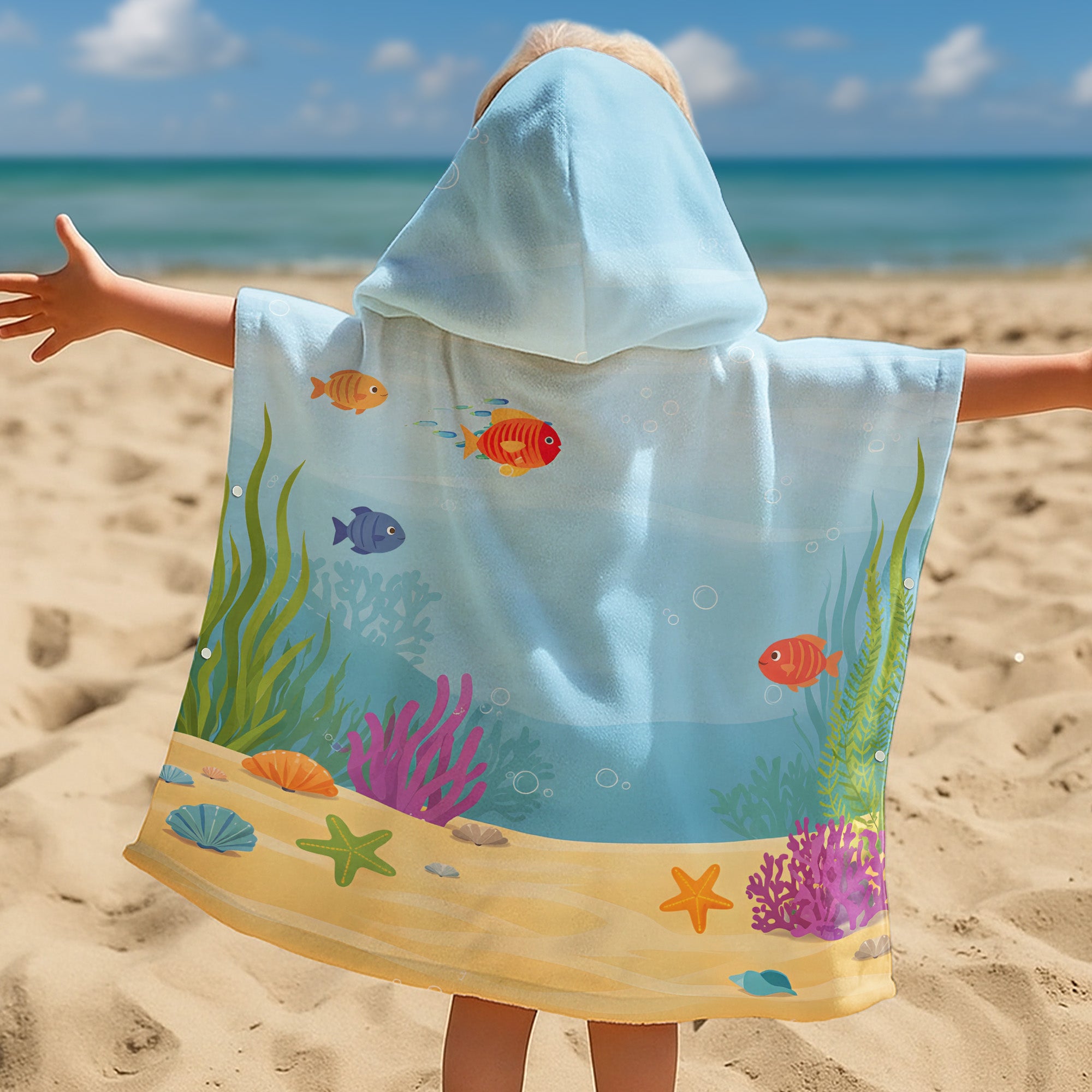 Custom_Initial_Name_Sea_Animals_Personalized_Kids_Hooded_Towel_4