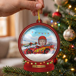 Custom-Kid-Funny-Face-Cartoon-Car-Snow-Globe-Personalized-Ornament-4