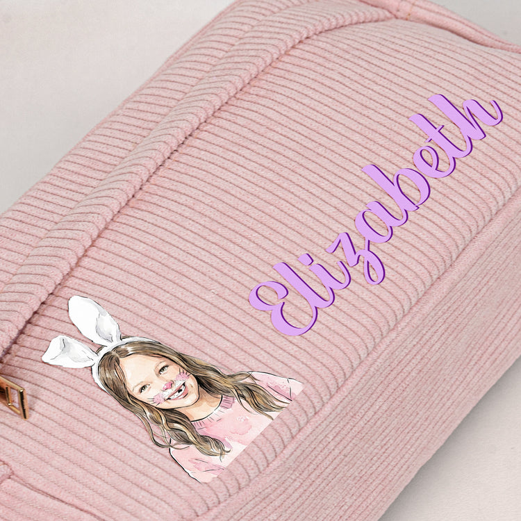 Custom-Kid-Photo-Watercolor-&-Name-Back-To-School-Gifts-For-Son-Daughter-Grandkids-Personalized-Pencil-Case-3
