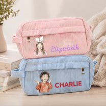 Custom-Kid-Photo-Watercolor-&-Name-Back-To-School-Gifts-For-Son-Daughter-Grandkids-Personalized-Pencil-Case-5