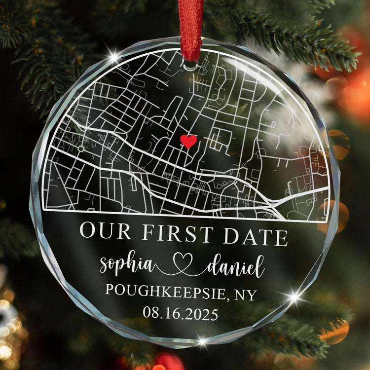 Custom-Map-First-Christmas-Couple-Gifts,-Anniversary-Gift-For-Newlywed-Personalized-Ornament-4
