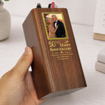 Custom-Milestone-Wedding-Anniversary-Clock-Gifts-For-Parents,-Couple-Personalized-Pen-Holder-With-Clock-4