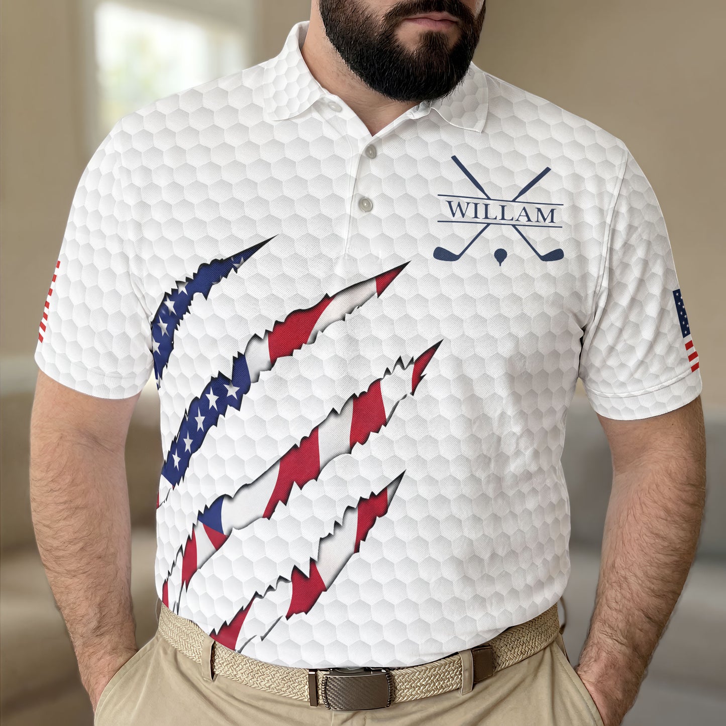 Custom-Monogram-For-Golf-Player,-Golf-Lover,-Usa-250Th-Birthday-Personalized-Polo-Shirt-1