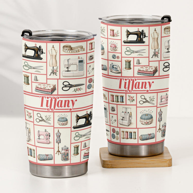 Custom-Monogram,-Name-Gift-For-Sewing-Lover,-Tailors-Personalized-Tumbler-3