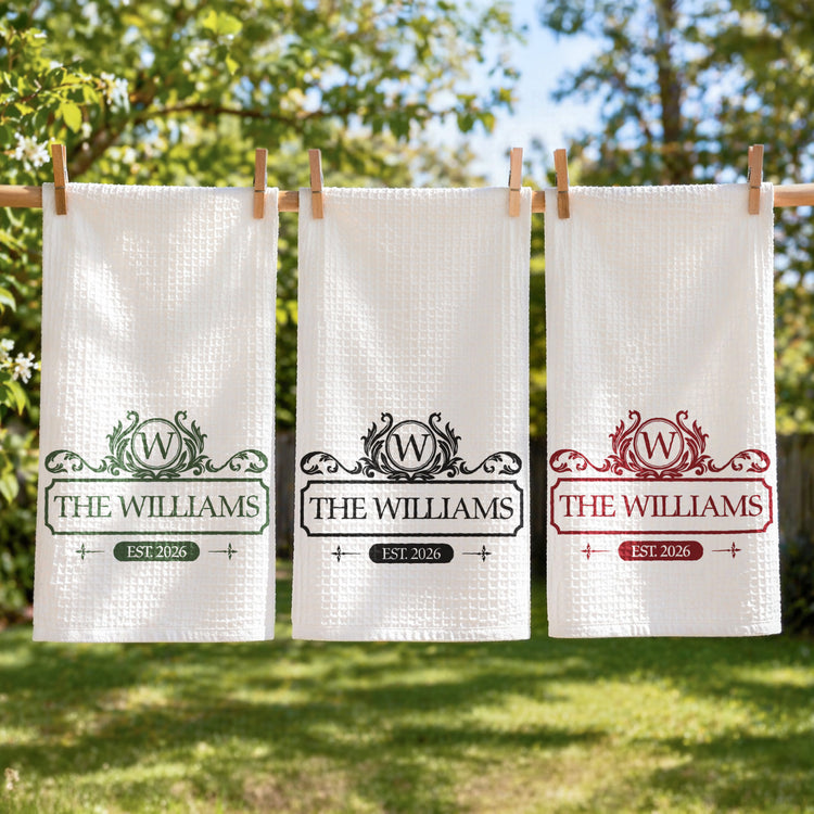Custom-Monogram-New-House-Gift-For-Couple-Personalized-Kitchen-Towel-2
