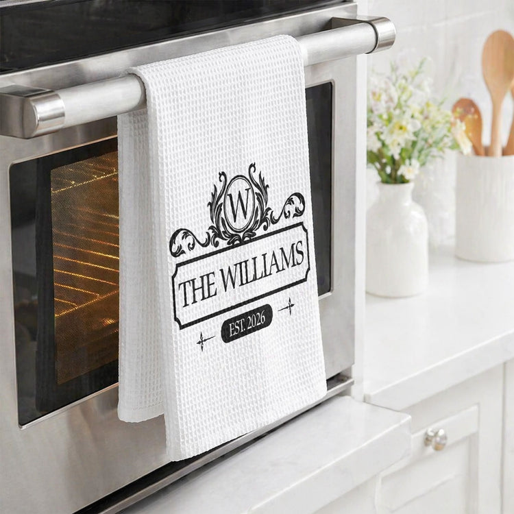 Custom-Monogram-New-House-Gift-For-Couple-Personalized-Kitchen-Towel-4