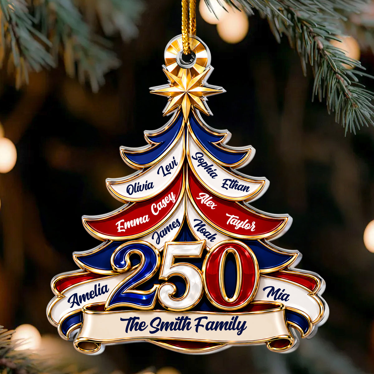 Custom-Name-250-Years-Of-Freedom-Usa-Personalized-Ornament-1