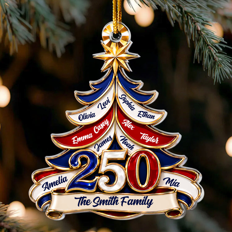 Custom-Name-250-Years-Of-Freedom-Usa-Personalized-Ornament-1