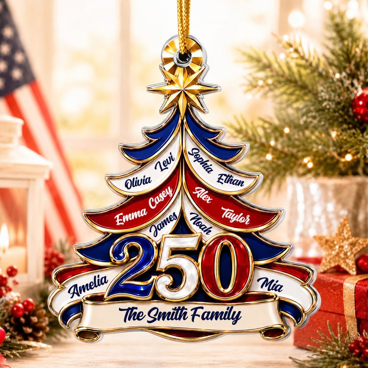 Custom-Name-250-Years-Of-Freedom-Usa-Personalized-Ornament-2
