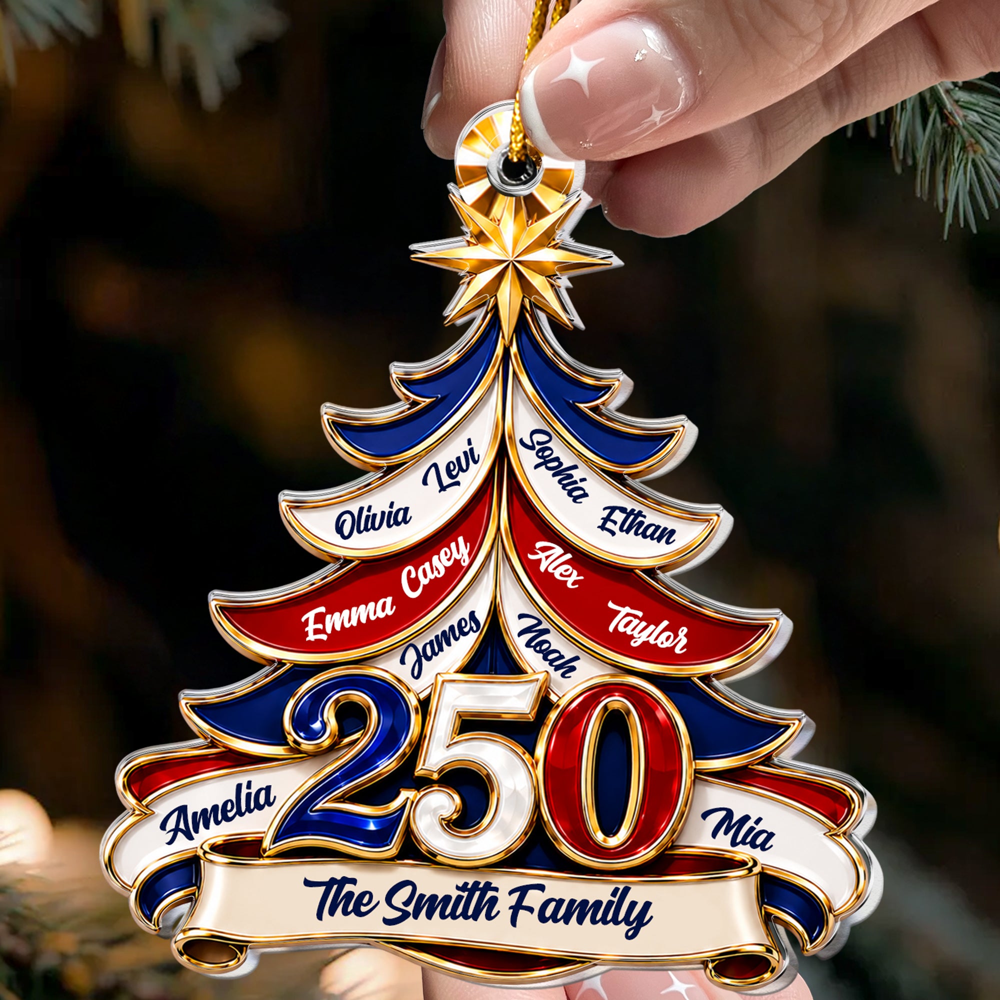 Custom-Name-250-Years-Of-Freedom-Usa-Personalized-Ornament-3