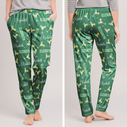 Custom-Name-&-Ahcohol,-Cocktail,-Wine--Personalized-Sweatpants,-Lounge-Pants-2