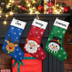 Custom-Name-And-Character-Christmas-Stocking-With-Name,-Family-Christmas-Stocking-Personalized-Stocking