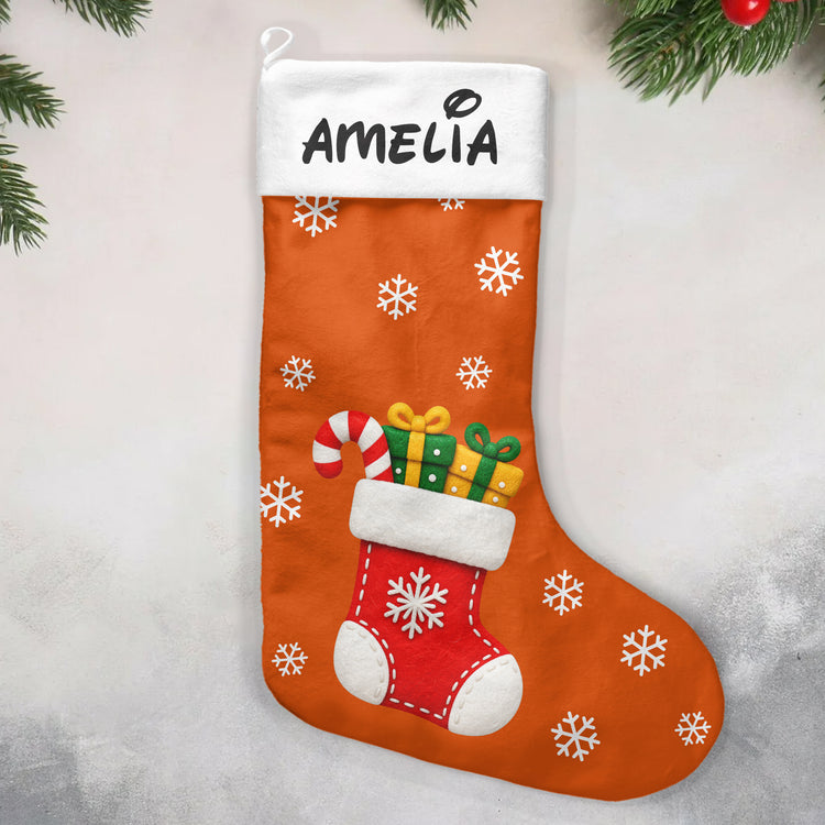 Custom-Name-And-Character-Christmas-Stocking-With-Name,-Family-Christmas-Stocking-Personalized-Stocking