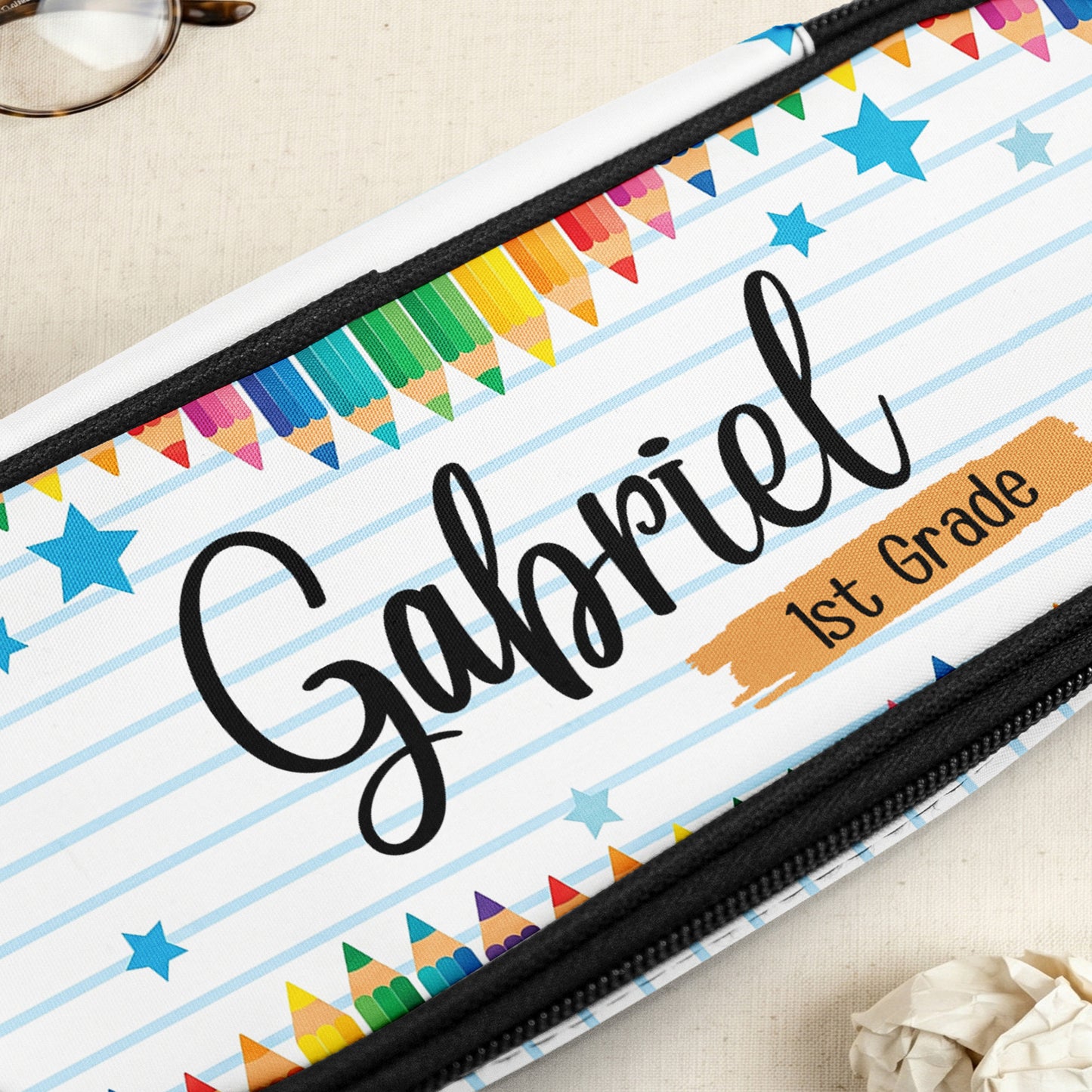 Custom-Name-And-Grade-Back-To-School-Gift-For-Kid-Personalized-Pencil-Case-4