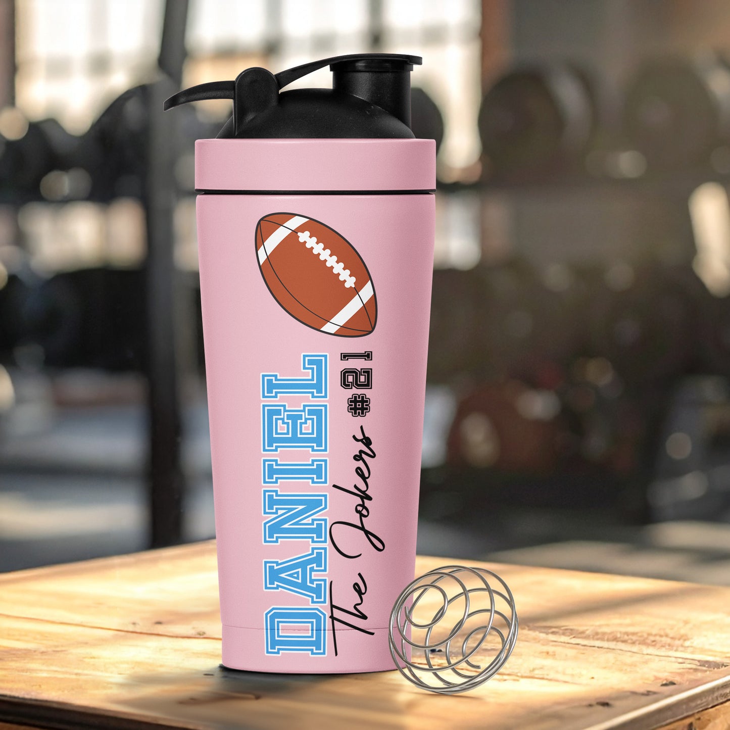 Custom-Name-And-Number,-American-Football,-Sport-Personalized-Protein-Shaker-2