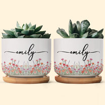 Custom-Name-&-Birth-Flower-Birthday-Gift-For-Her,-Sisters,-Daughter,-Friends,-Coworkers-Personalized-Plant-Pot-2