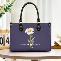 Custom-Name-&-Birth-Flower-Birthday-Gift-For-Her,-Sisters,-Daughter,-Friends-Personalized-Leather-Bag-2