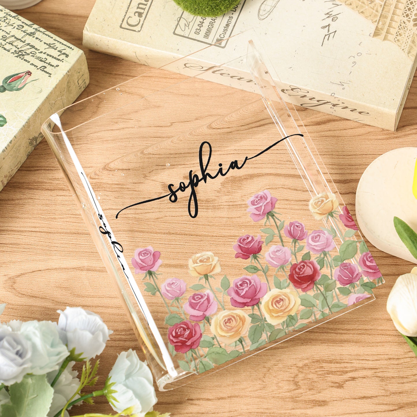 Custom-Name-&-Birth-Flower-Birthday-Gift-For-Her,-Sisters,-Daughter,-Friends-Personalized-Vase-5