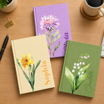 Custom-Name-&-Birth-Flower-For-Coworkers,-Nurses,-Daughter,-Friends-Personalized-Journal-1