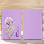 Custom-Name-&-Birth-Flower-For-Coworkers,-Nurses,-Daughter,-Friends-Personalized-Journal-3
