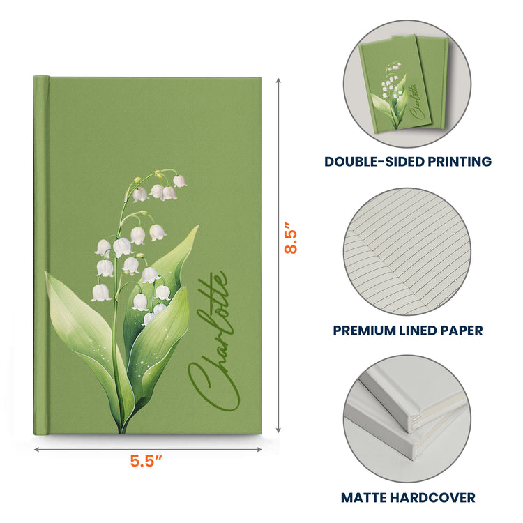 Custom-Name-&-Birth-Flower-For-Coworkers,-Nurses,-Daughter,-Friends-Personalized-Journal-9