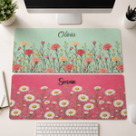 Custom-Name-&-Birth-Flower-For-Her,-Coworkers,-Daughter,-Friends-Personalized-Desk-Mat-1