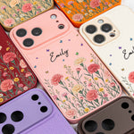 Custom-Name-&-Birth-Flower-For-Her,-Coworkers,-Daughter,-Friends-Personalized-Phone-Case-7