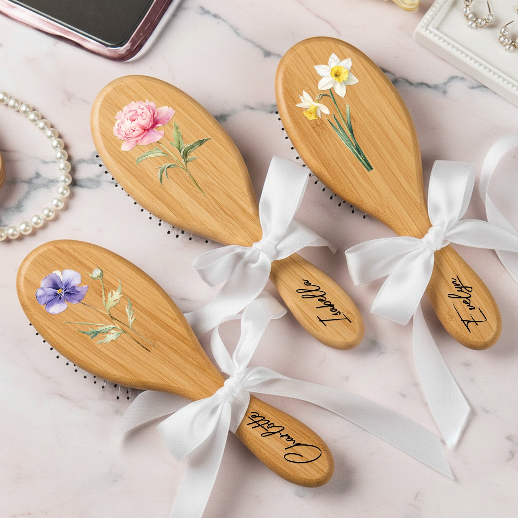 Custom-Name-&-Birth-Flower-For-Her-Daughter-Sister-Thank-You-Gift-Personalized-Hair-Brush-4