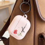 Custom-Name-&-Birth-Flower-For-Her,-Friend,-Coworker-Personalized-Protective-Case-For-AirPods-10