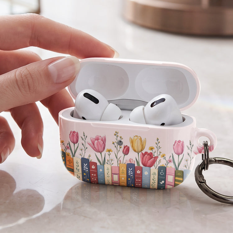 Custom-Name-&-Birth-Flower-For-Her,-Self-Gift,-Book-Lovers,-Book-Clubs-Personalized-Protective-Case-For-AirPods-8