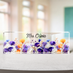 Custom-Name-&-Birth-Flower-For-Her,-Teacher,-Coworkers,-Boss,-Friends-Personalized-Name-Plate-2