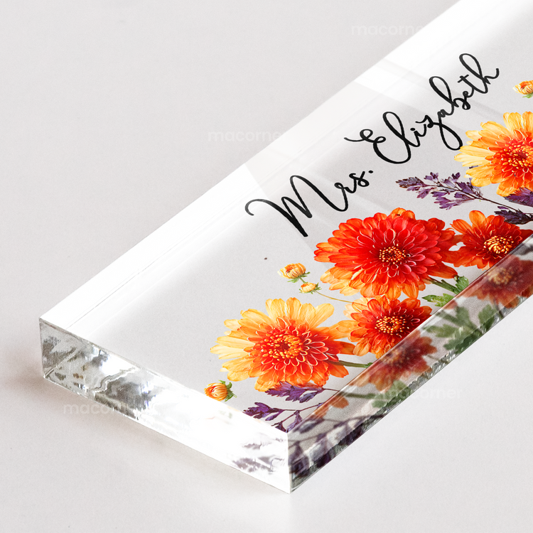 Custom-Name-&-Birth-Flower-For-Her,-Teacher,-Coworkers,-Boss,-Friends-Personalized-Name-Plate-4