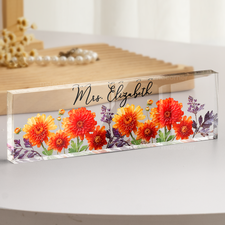 Custom-Name-&-Birth-Flower-For-Her,-Teacher,-Coworkers,-Boss,-Friends-Personalized-Name-Plate-6