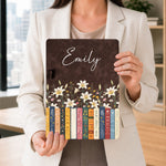 Custom-Name-&-Birth-Flower-For-Teachers,-Coworkers,-Boss,-Friends-Personalized-Clipboard-4