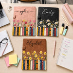 Custom-Name-&-Birth-Flower-For-Teachers,-Coworkers,-Boss,-Friends-Personalized-Clipboard-7