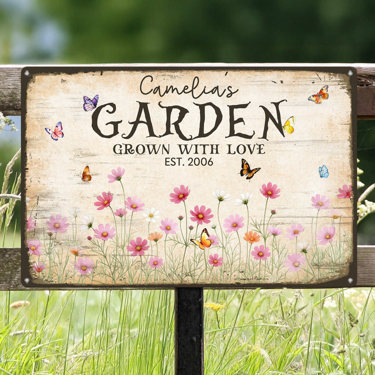 Custom-Name-&-Birth-Flower-Garden-Welcome-Sign-For-Her,-Mom,-Grandma-Personalized-Metal-Sign-2