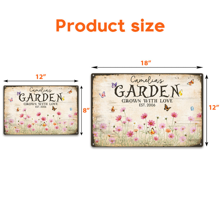 Custom-Name-&-Birth-Flower-Garden-Welcome-Sign-For-Her,-Mom,-Grandma-Personalized-Metal-Sign-5