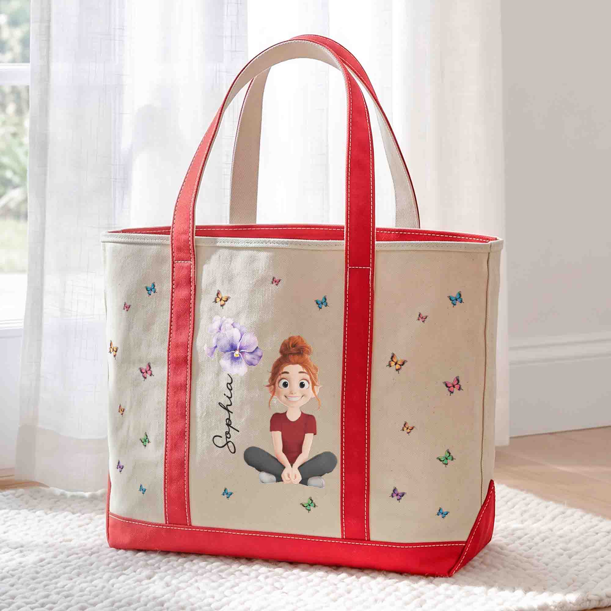 Custom-Name-&-Birth-Flower-Gift-For-Her-Personalized-Tote-Bag-4